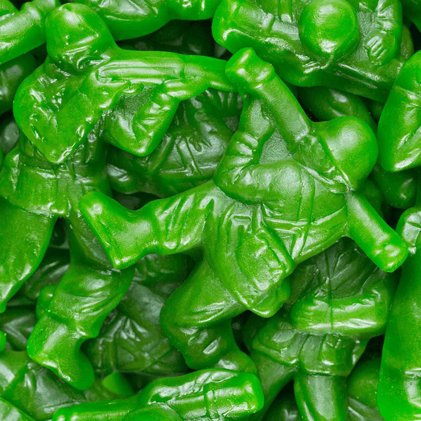 Green Gummi Army Guys