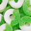 Albanese Gummi Rings - Green Apple - 4.5 lbs