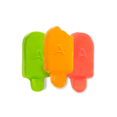 Albanese Sherbet Gummi Ice Pops Summer Colors