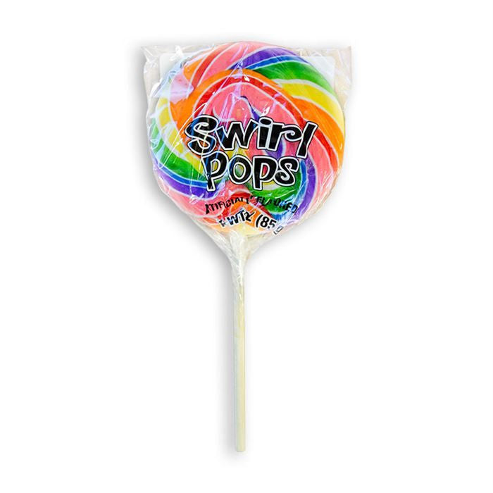 Albert's Candy Swirl Pops - 3 oz 