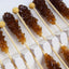 Amber Rock Candy Swizzle Sticks - 18 Count