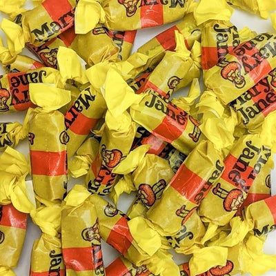 Atkinsons Mary Janes candy packaging