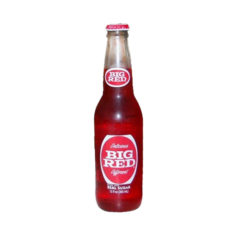 Big Red soda bottle 