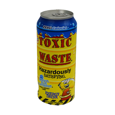 Toxic Waste Baneful Blue Raspberry Energy Drink