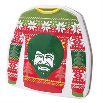 Boston America Corp Merry Bob Ross Sweater Candy Tin - 1.5 oz 