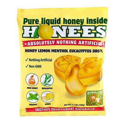 Bulk Candy Store Honees - Honey Lemon Throat Drops - 3.5 oz - Each