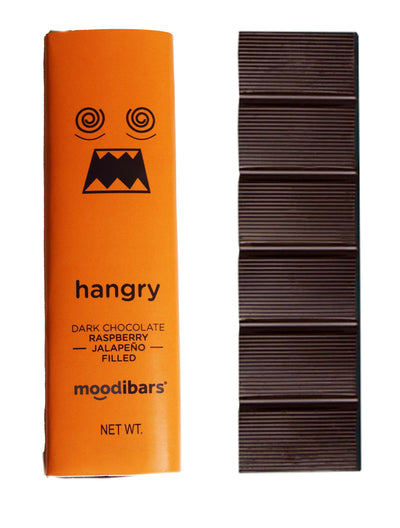 Moodibars Hangry - Dark Chocolate Raspberry Jalapeno