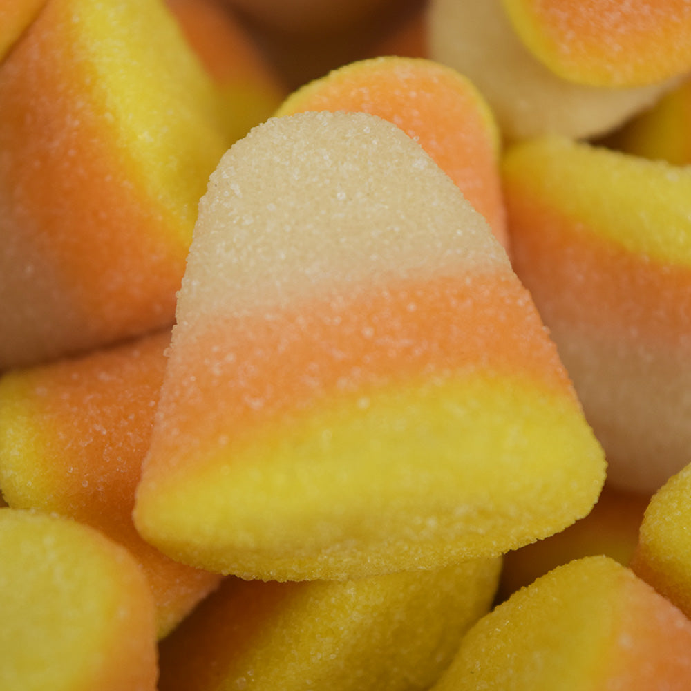Close up of Gummy Candy Corn 