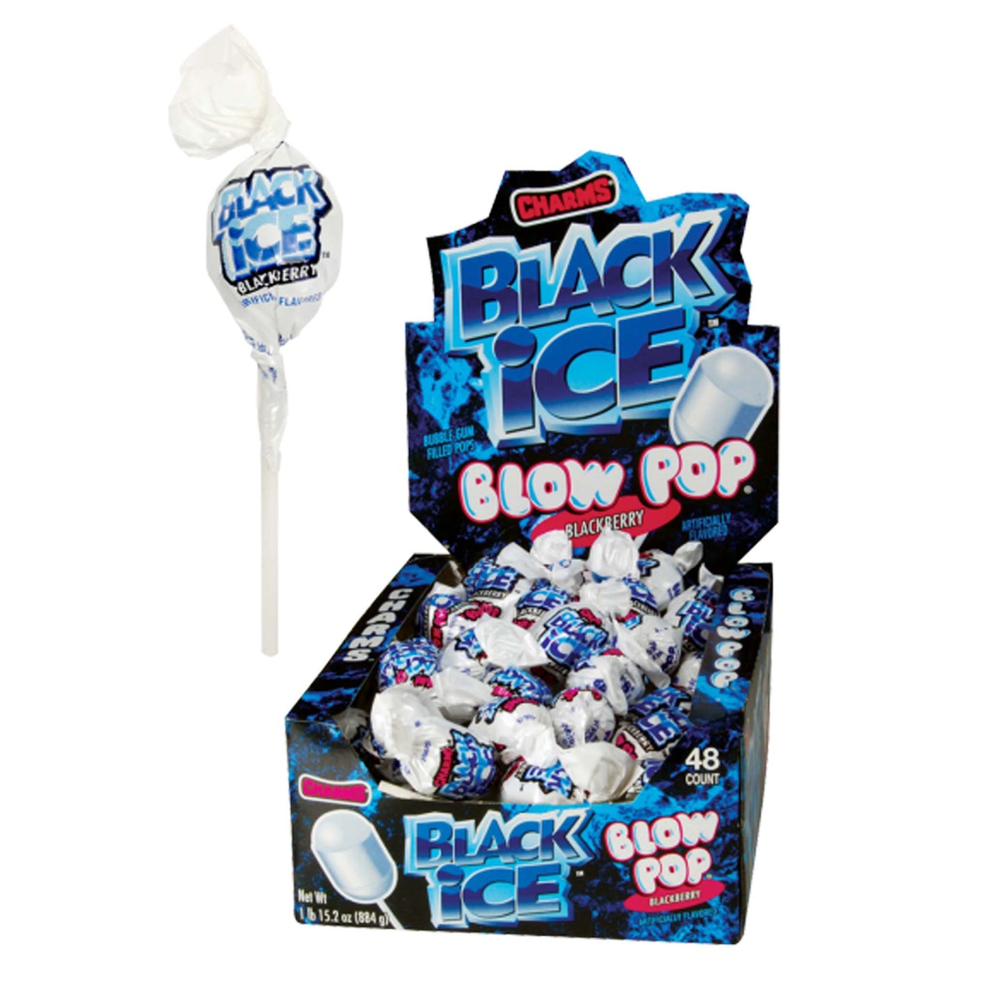 Charms Blow Pops Black Ice