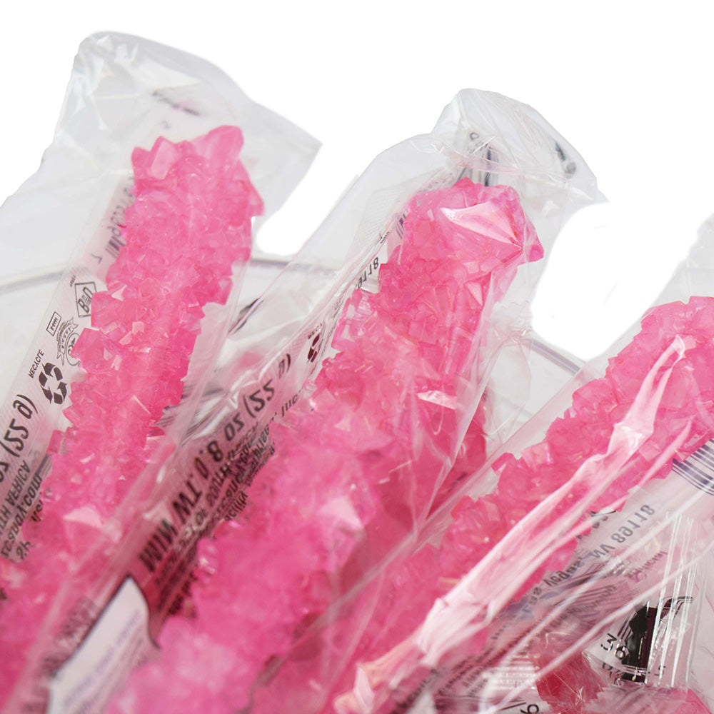 Butter Stick Rocks Rock Candy Sticks - Cherry – Bulk Candy Store