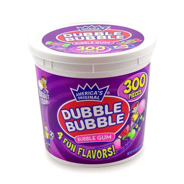 Dubble Bubble Gum Assorted Tub – Bulk Candy Store