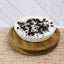 Cookies & Cream Peanut Butter Cup on Wooden Serving Dish