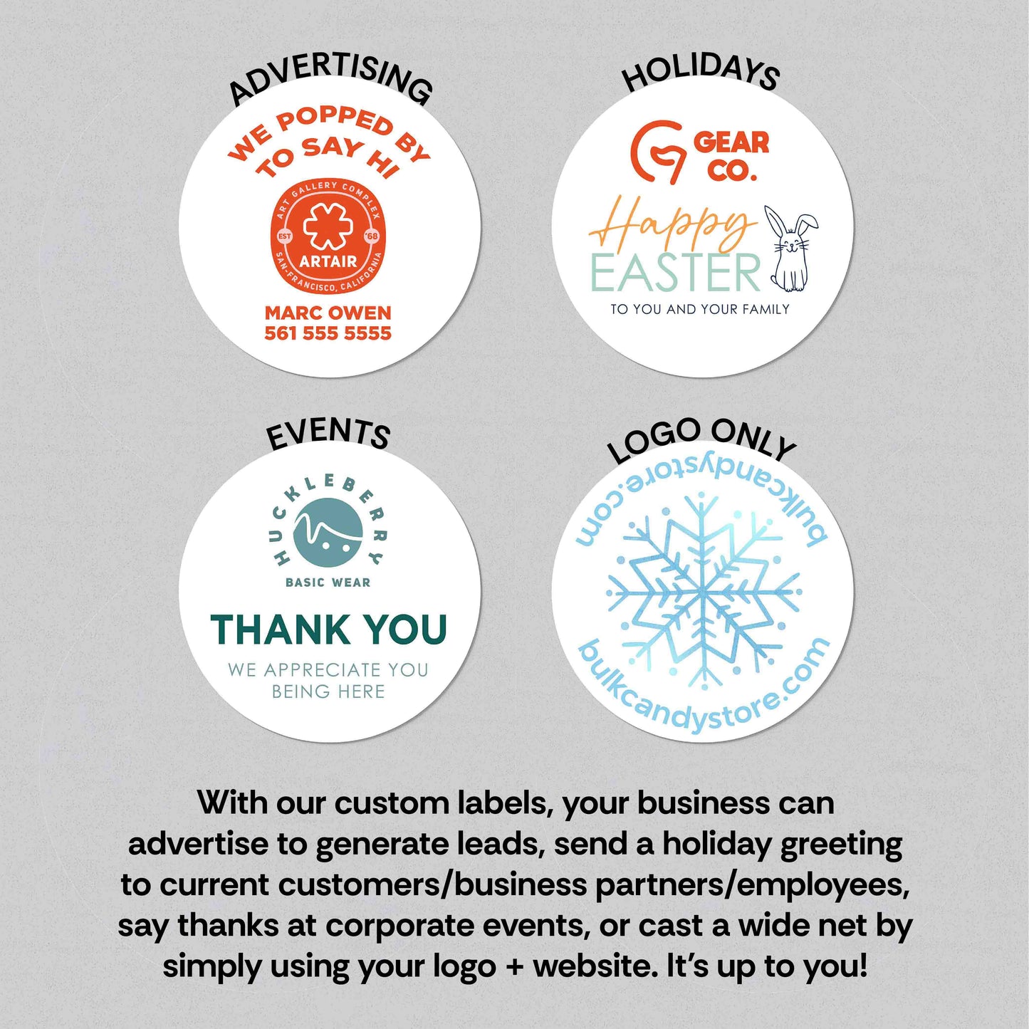 Corporate/Business Popcorn Favors