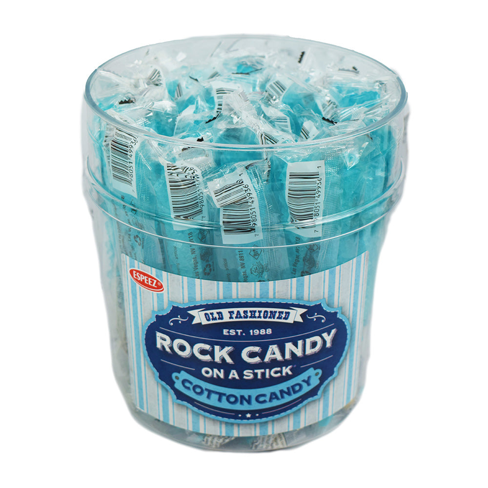 High Rocks Candy Rock Candy Sticks - Cotton Candy – Bulk Candy Store