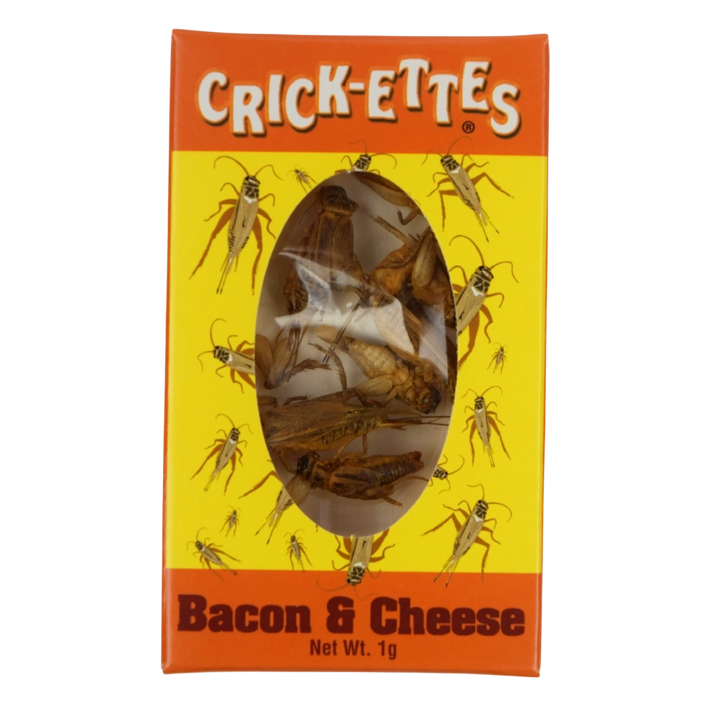 Crick-ettes Snax - Bacon and Cheese