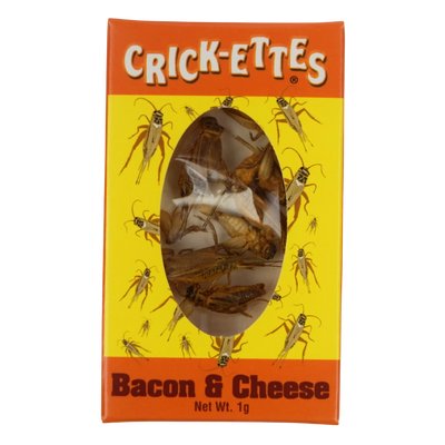 Crick-ettes Snax - Bacon and Cheese
