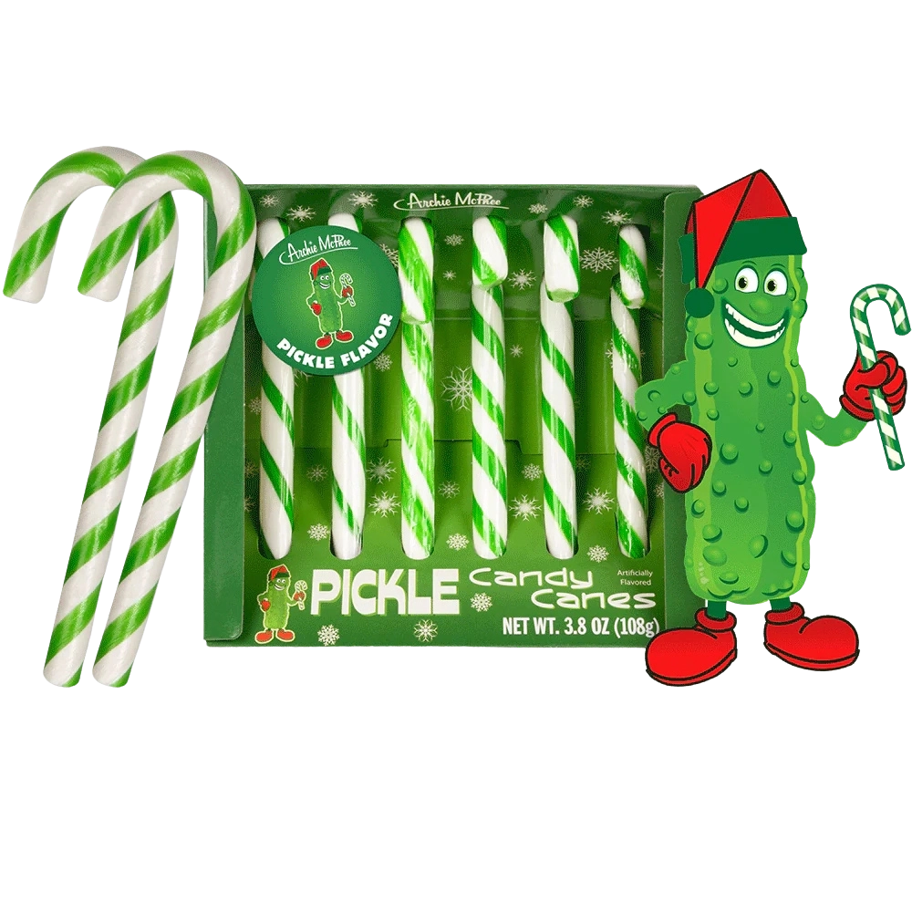 Fancy Pickle Candy Canes