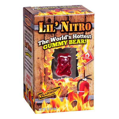 Lil' Nitro The World's Hottest Gummy Bear 0.1 oz