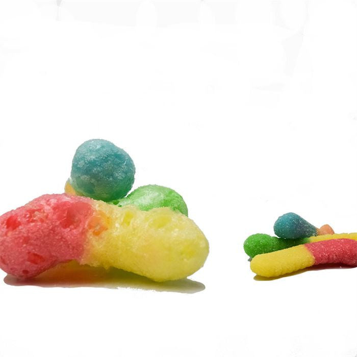 Fun Fair Treats Freeze Dried Neon Worms