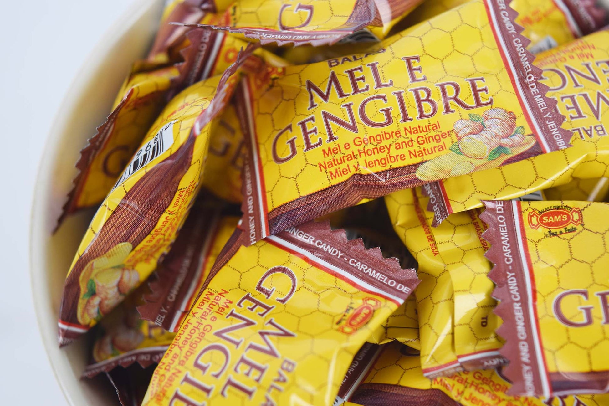 Closeup of Mel E Gengibre