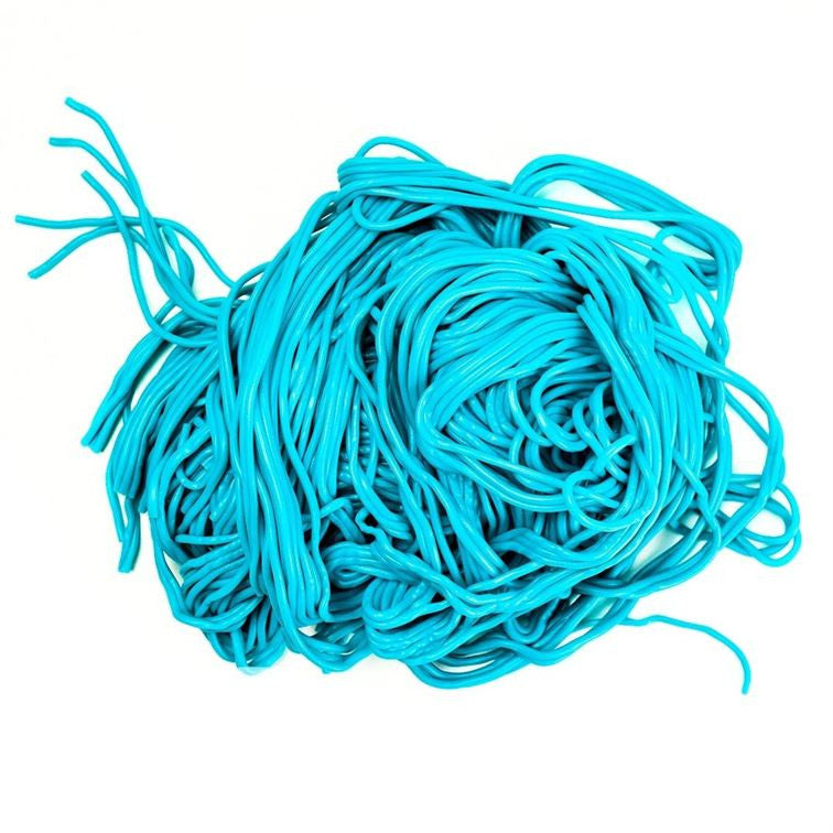 Bag Laces Raspberry T1 Licorice Laces Blue Raspberry – Bulk Candy Store