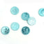 Gerrit Verburg Robins Egg Blue Chocolate Foil Coins - 1 lb