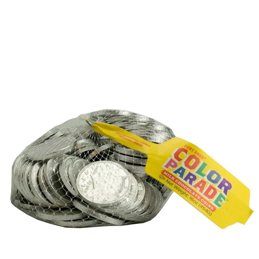 Gerrit Verburg Silver Chocolate Foil Coins