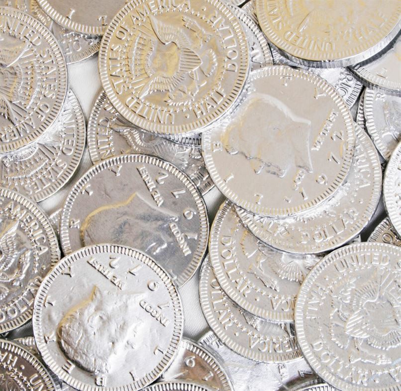 Gerrit Verburg Silver Chocolate Foil Coins