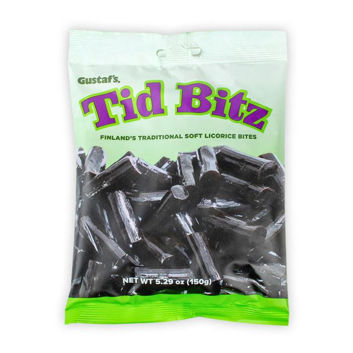 Gerrit Verburg Tid Bitz Finland Soft Licorice Bites - 5.2 oz Bag 