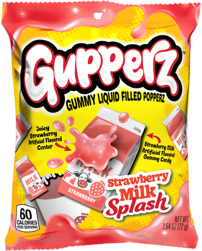 Gupperz Strawberry Milk Splash Peg Bag