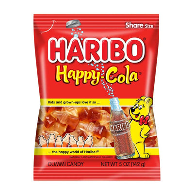 Haribo Gummi Happy Cola - 5 oz