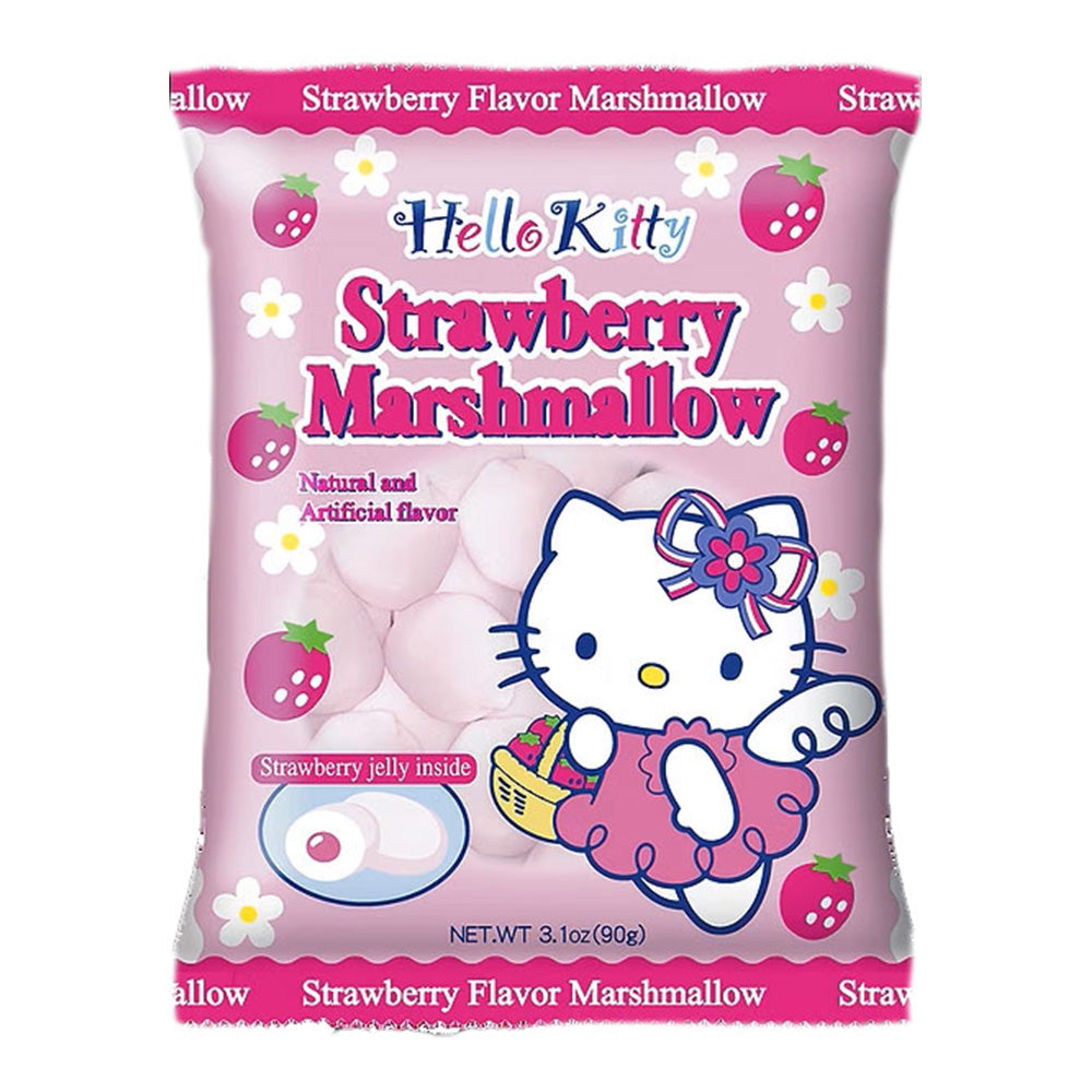 Hello Kitty Strawberry Marshmallows