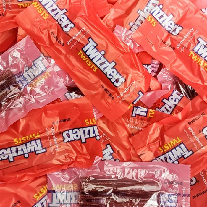Hershey Mini Twizzlers Strawberry - 2 lb Bag