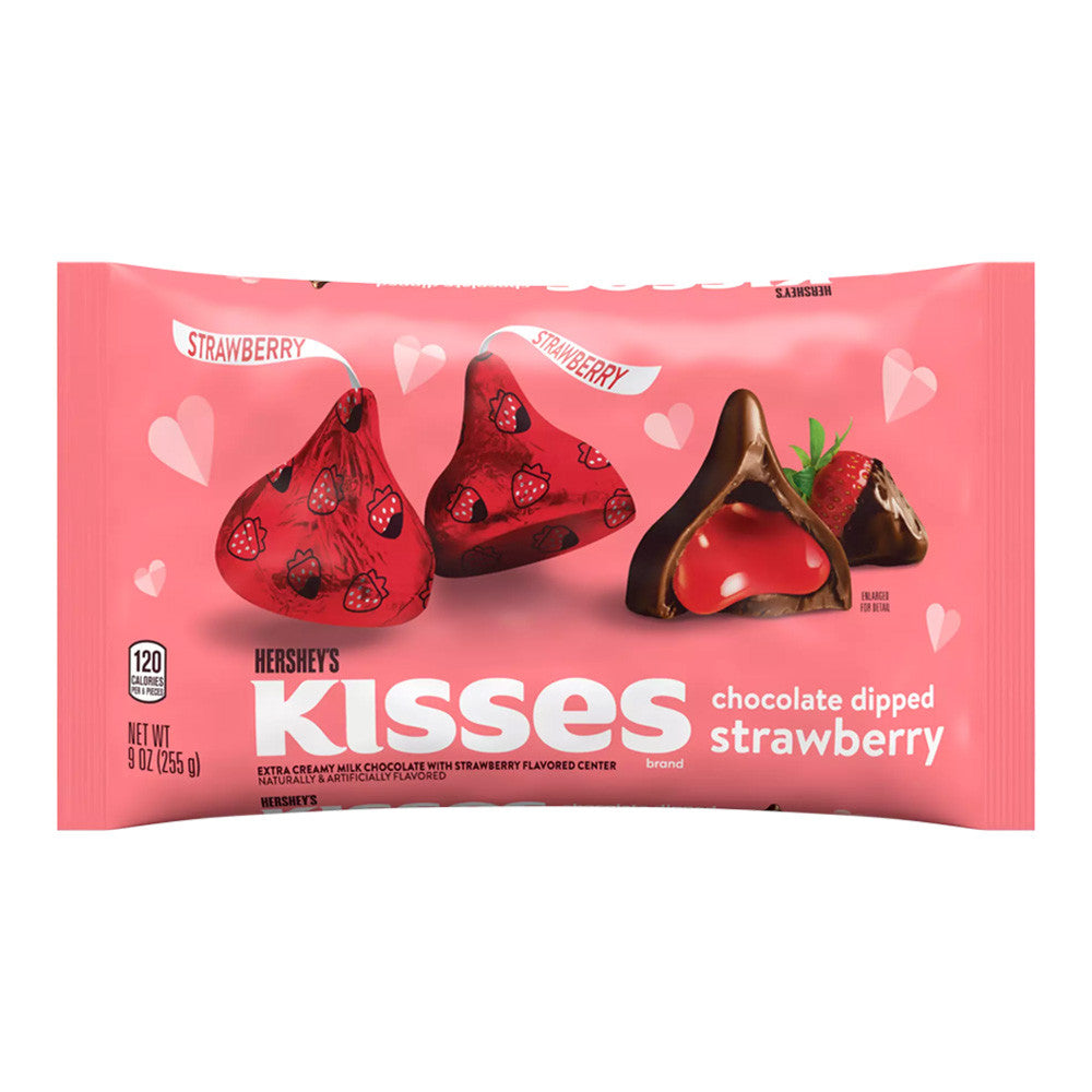 Chocolate Dipped Strawberry Hershey's Kisses 9 oz