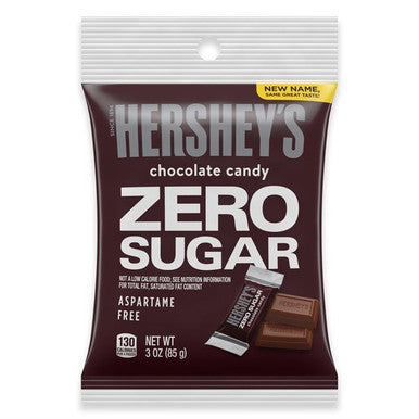 Hershey's Zero Sugar Milk Chocolate - 3 oz Bag