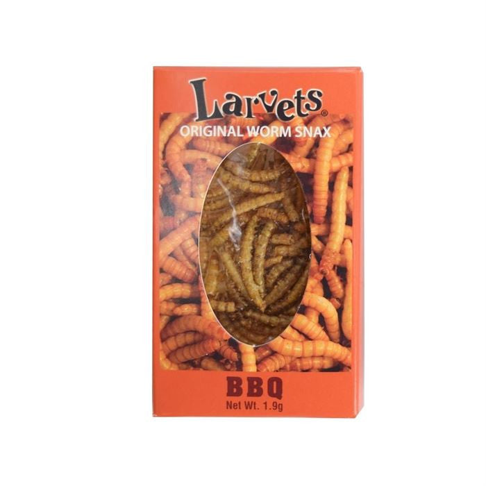 Hotlix Candy Larvets Worm Snax - BBQ Each