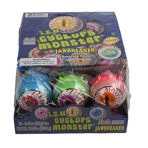 Kidsmania - I.C.U Cyclops Monster Jawbreaker – Bulk Candy Store