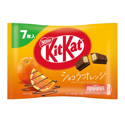 KitKat Chocolate Orange flavored mini kitkats