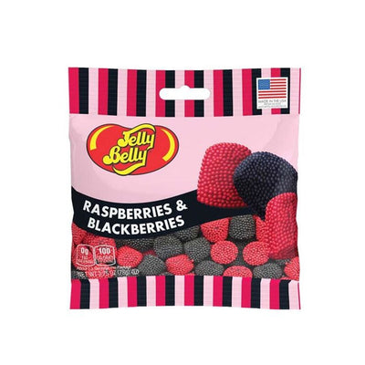 Jelly Belly - 2.75 oz Raspberries and Blackberries