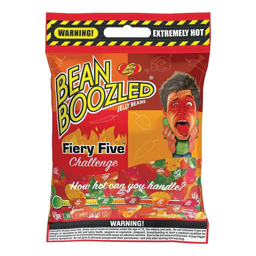 Jelly Belly Bean Boozled Fiery Five - 1.9 oz Bag