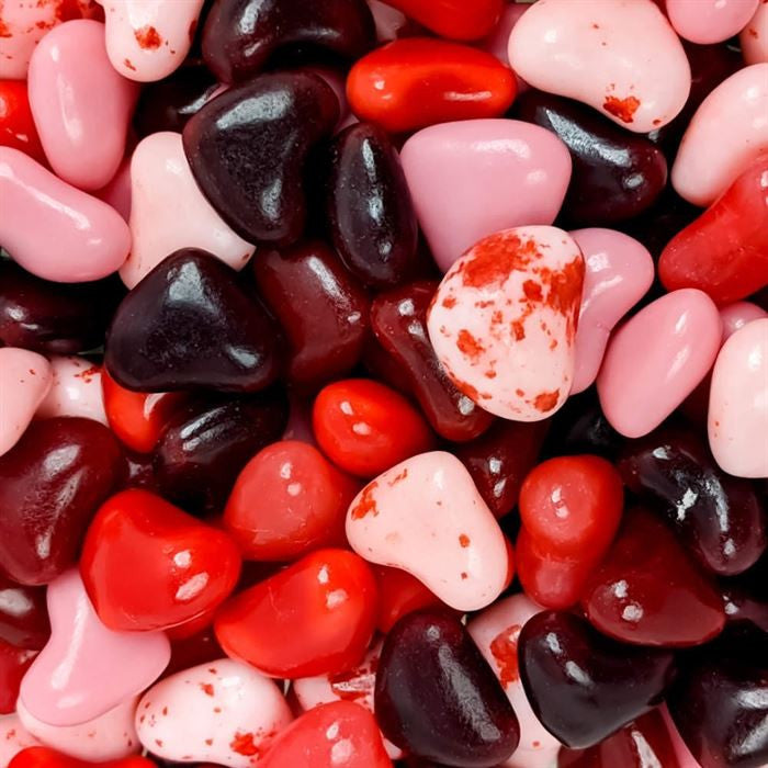 Jelly Belly Cherry Lovers Hearts - 1.25 lb Bag