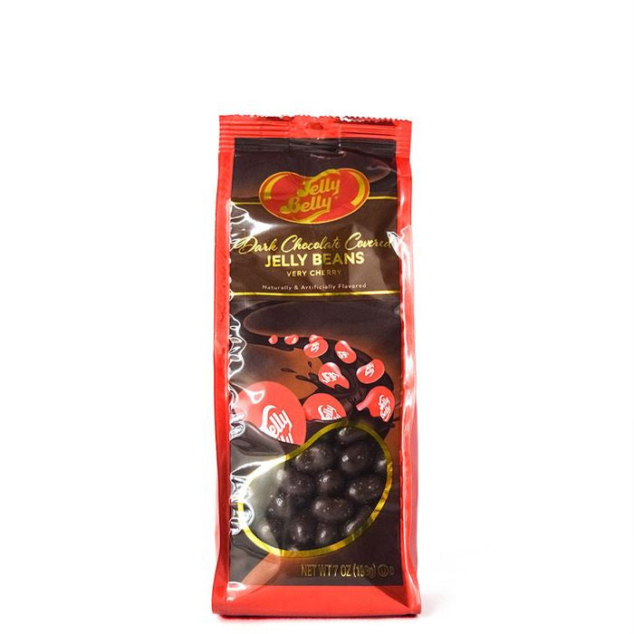 Dark Chocolate Covered Very Cherry Jelly Belly Gift Bag 7 oz Bulk