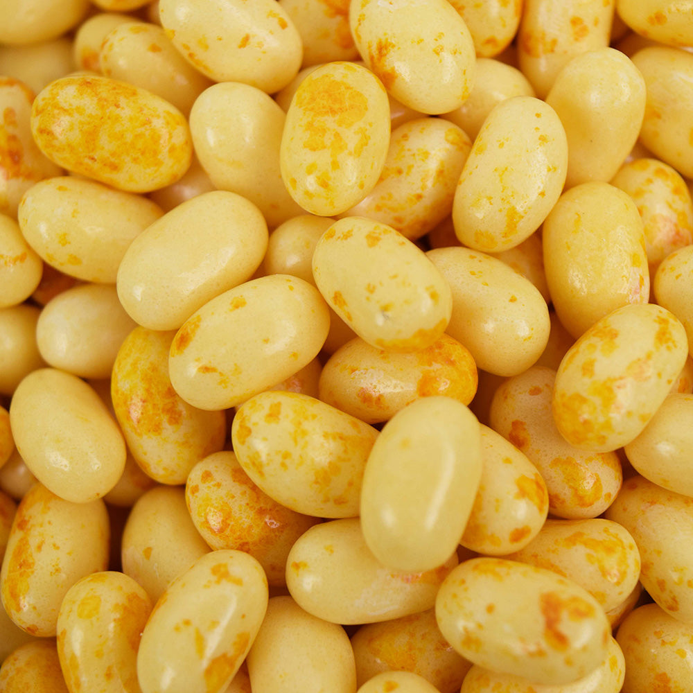 Jelly Belly Caramel Corn Jelly Beans Close Up