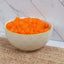 Jelly Belly Tangerine Beans in Decorative Ceramic Bowl