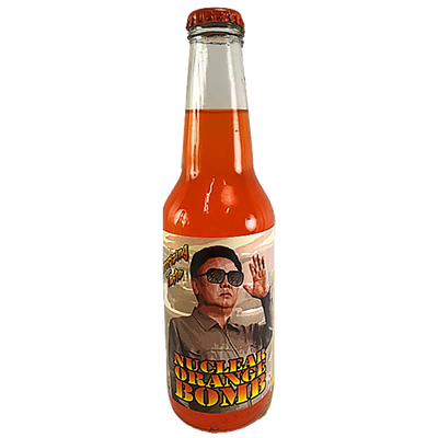 Kim Jun Un Nuclear Orange Bomb Soda