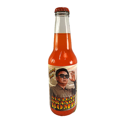 Kim Jun Un Nuclear Orange Bomb Soda