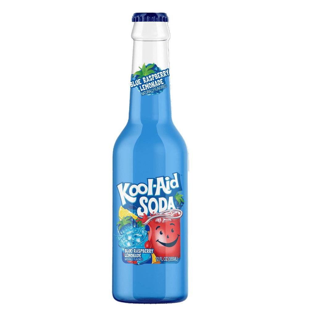 Blue Kool-Aid Soda bottle 