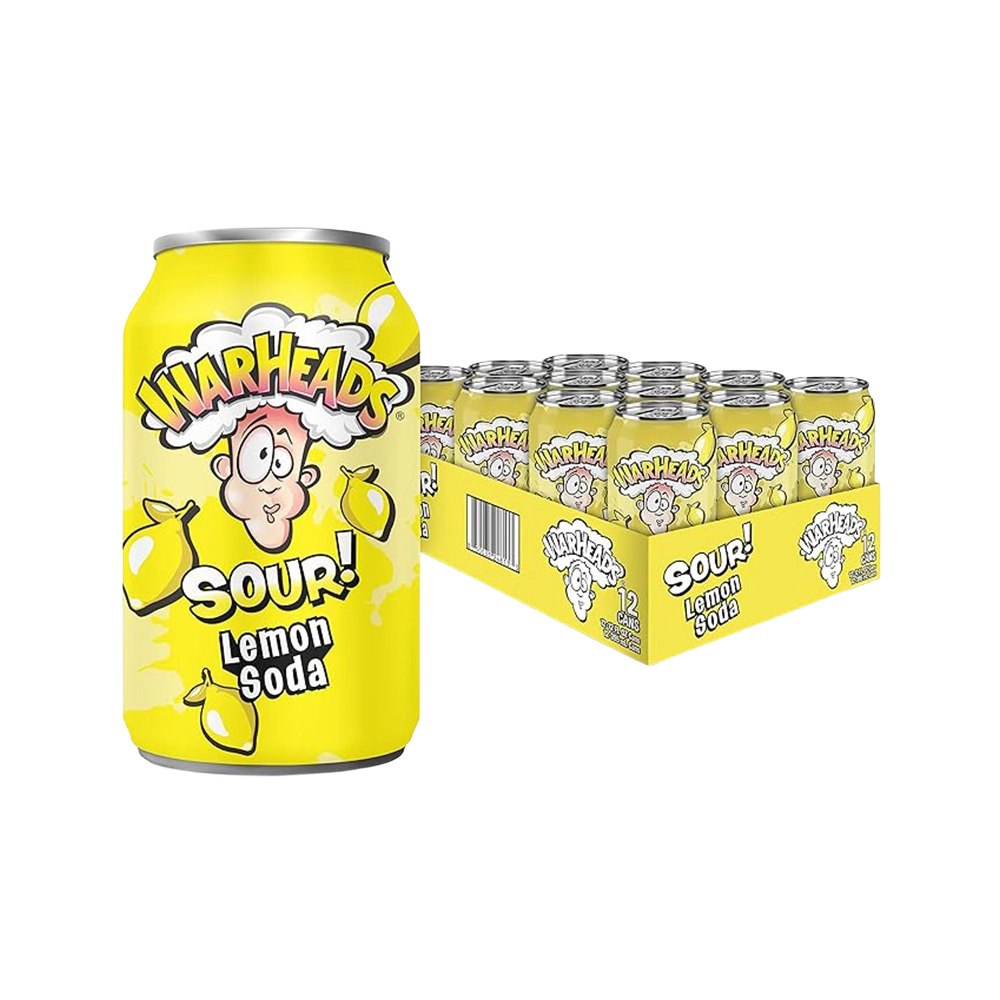 Warheads Sour! Lemon Soda