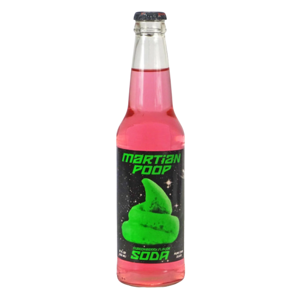 Martian Poop Marionberry Soda