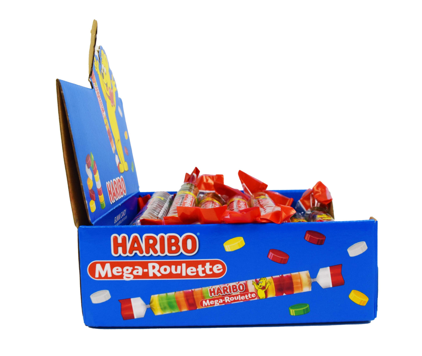 Haribo Mega Roulette Roll 24 Count Box